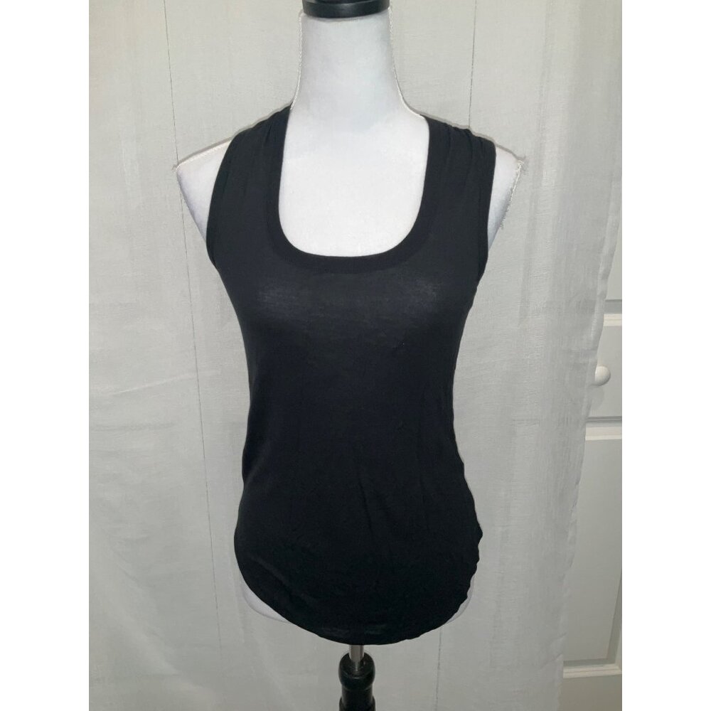 ATM Women's Black Sleeveless Scoop Neck Top Size XS - Picture 2 of 5